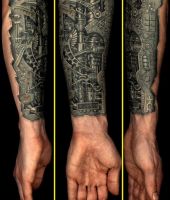 biomechaniczne ręce