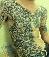 foo dog japan tattoo