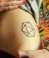geometric tattoo