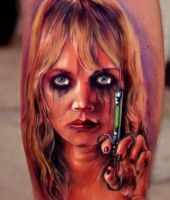 horror tattoos