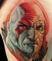 Kratos tattoo