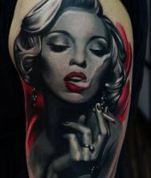 Marilyn Monroe tattoo