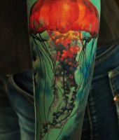 meduzy tatuaże