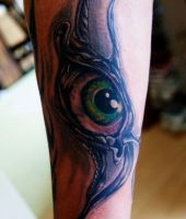 oko tatuaże dla kobiet