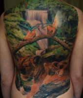 przyrodniczy tatuaż