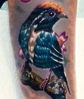 ptaszek tatuaż