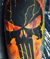 punisher tattoo