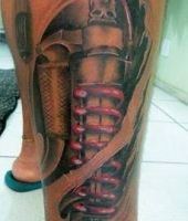 shock absorber tattoo