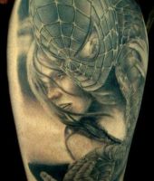 spiderman tattoo