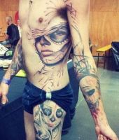 tatuaż na całe ciało