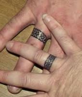 tatuaże obrączki