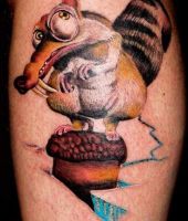 wiewiórka z epoki lodowcowej