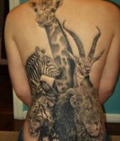zwierzęta tatuaże