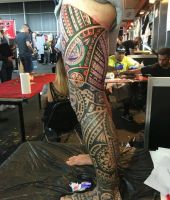 Tatuaż polinezyjski (aka maori)