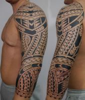 Tatuaż polinezyjski (aka maori)
