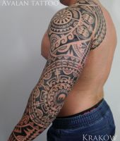 Tatuaż polinezyjski (aka maori)